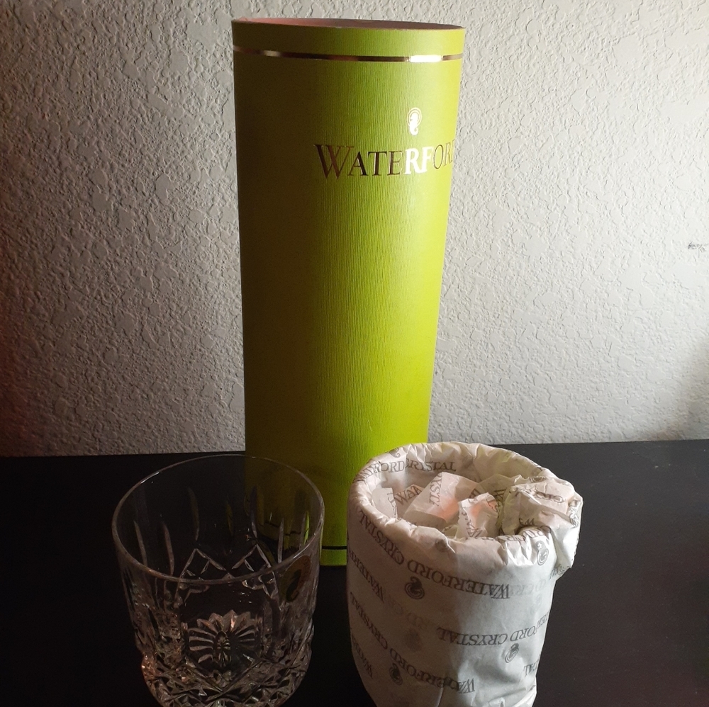 NIB Waterford Lismore Crystal 3" Wine Glass Set of 2.BRAND NEW